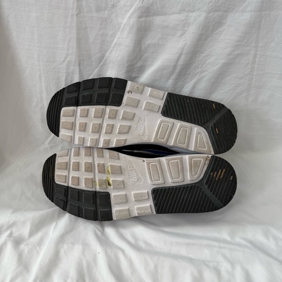 Men's White and Blue Nike Air Max SC Shoes - Picture 3 of 9